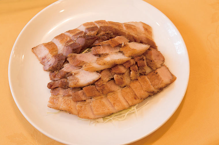 豚塩カルビの香味揚げ1